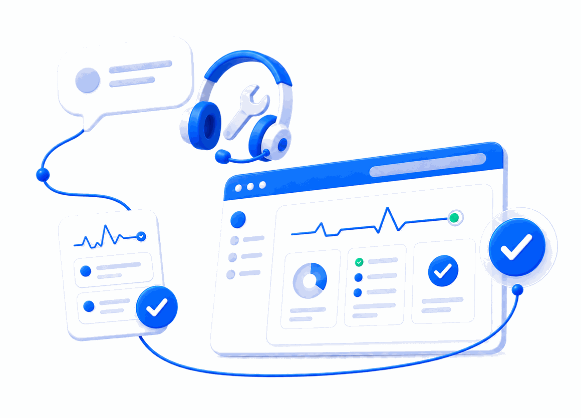 Assistance, diagnostic et suivi d’un service CBR-CLOUD