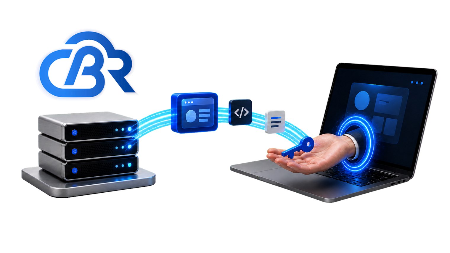 Transfert d'une solution numérique et de ses accès au client
